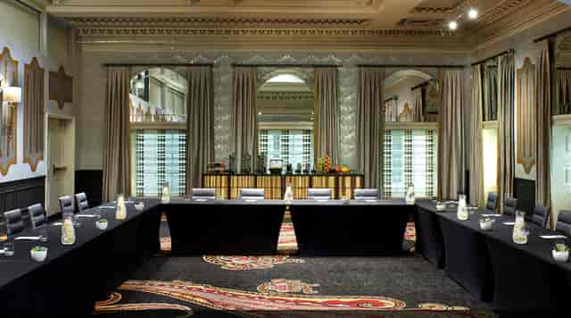 Athens Room at Kimpton Hotel Monaco, elegant meeting space for corporate events.