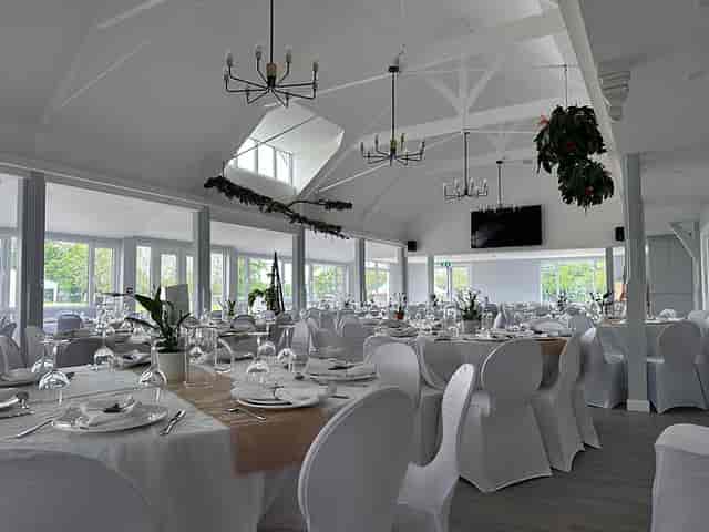 Elegant event space at Griffin Sports Ground, perfect for weddings and corporate gatherings.