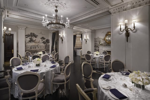 Elegant Parlor Boardroom at The Jefferson, DC, ideal for upscale events and weddings.