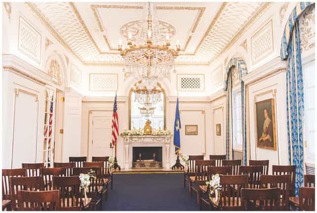 O'Byrne Gallery meeting space with elegant decor, ideal for corporate events and ceremonies.