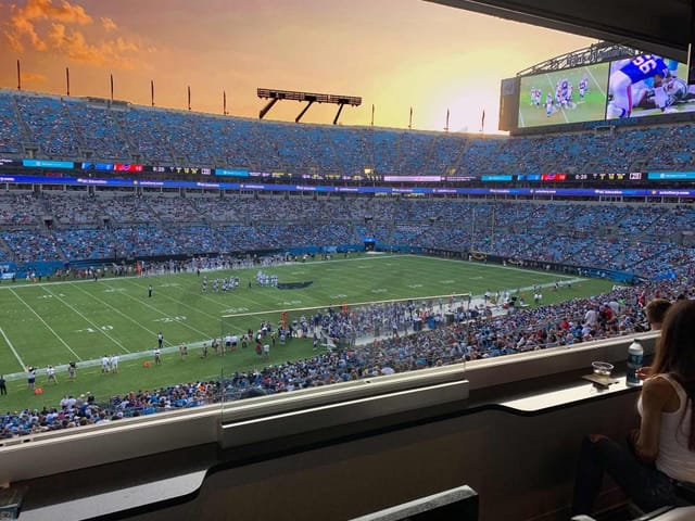 Carolina Panthers Suite Rentals | Bank ...