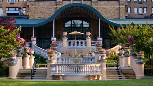 Elegant meeting rooms at Omni Shoreham Hotel, ideal for receptions and events.