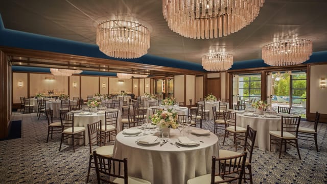Elegant Grand Ballroom at Pendry DC, perfect for weddings and corporate events.