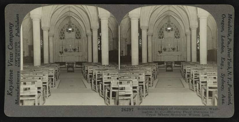 Bethlehem Chapel in Washington National Cathedral, serene venue for weddings and memorials.