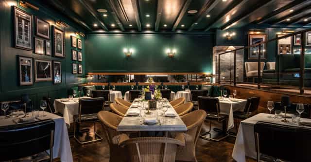Elegant dining space at Ellington Park Bistro, ideal for upscale events and gatherings.
