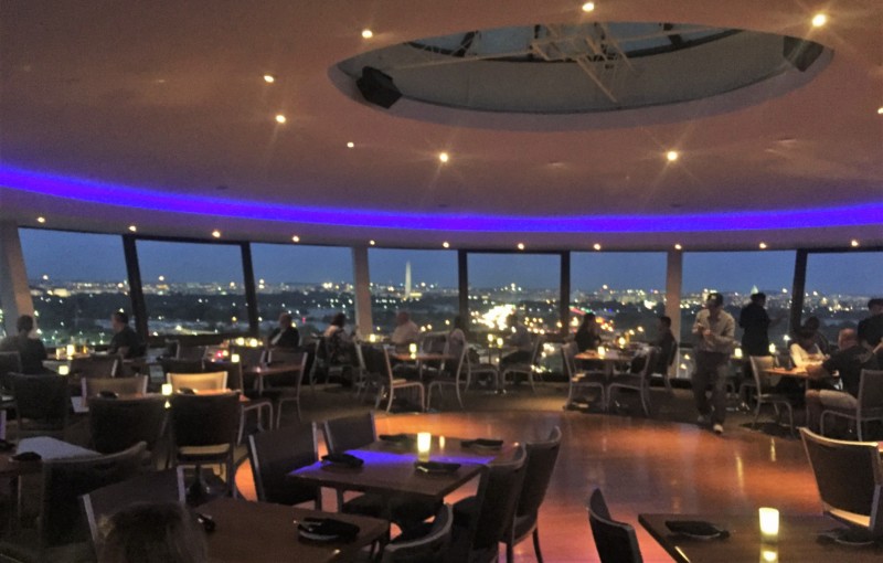 Sky Room in SPIN: upscale event space with panoramic city views, perfect for networking.