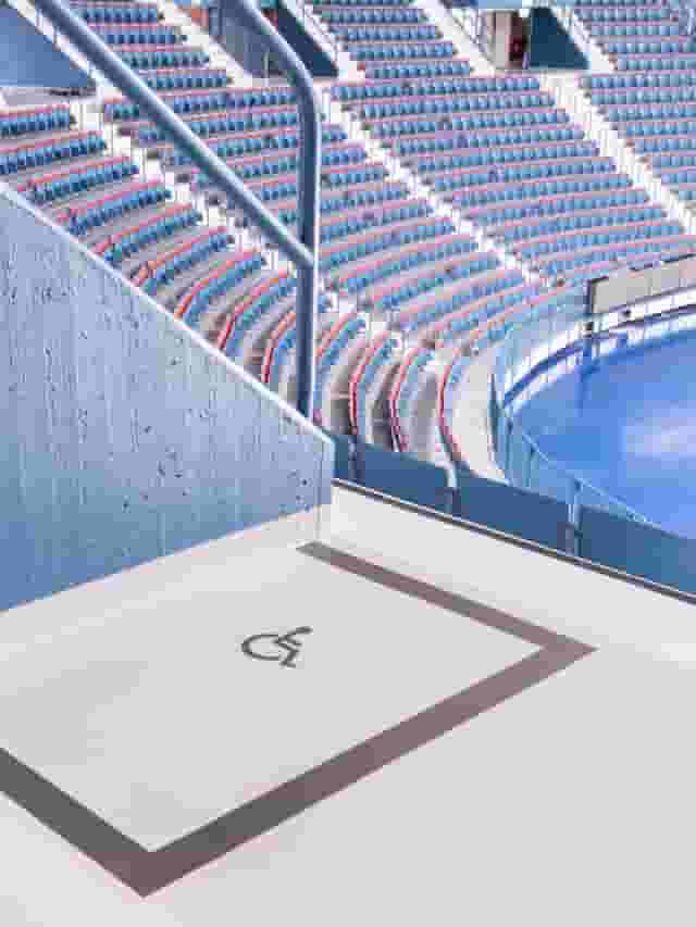 Ice skating rink