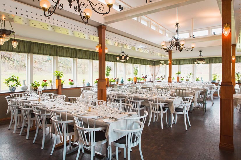 Elegant dining space at Wärdshuset Ulla Winbladh, perfect for weddings and events.