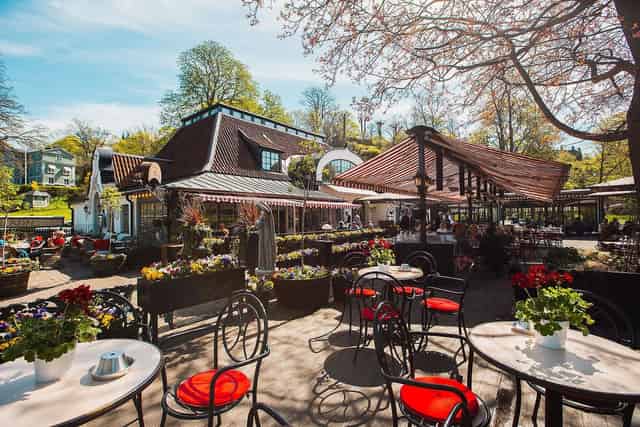 Beer garden