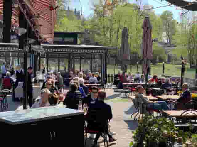Beer garden