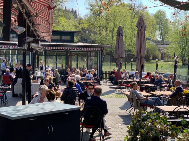 Beer garden