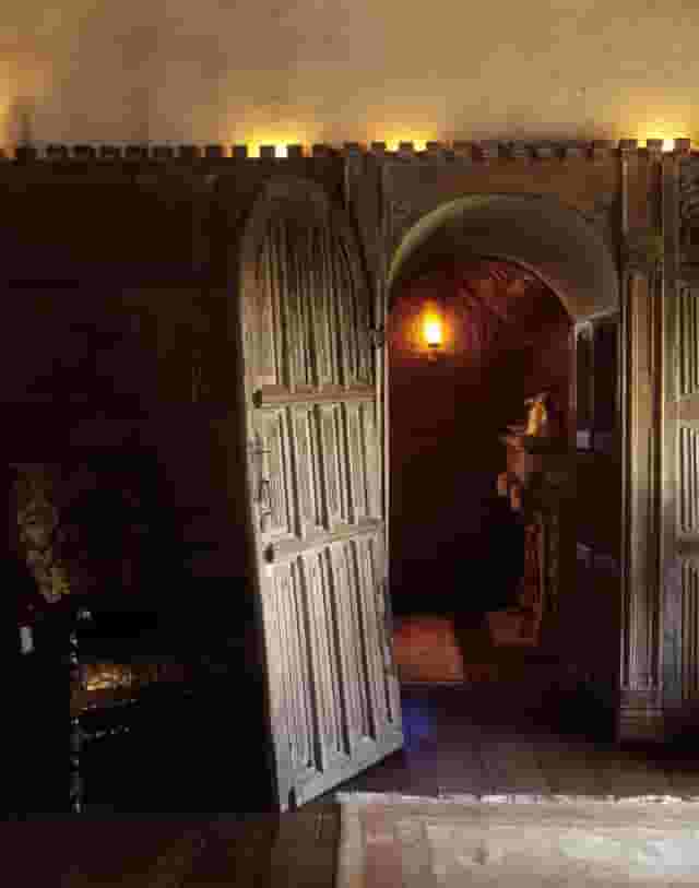 Upper Gothic Parlor & Dining Room
