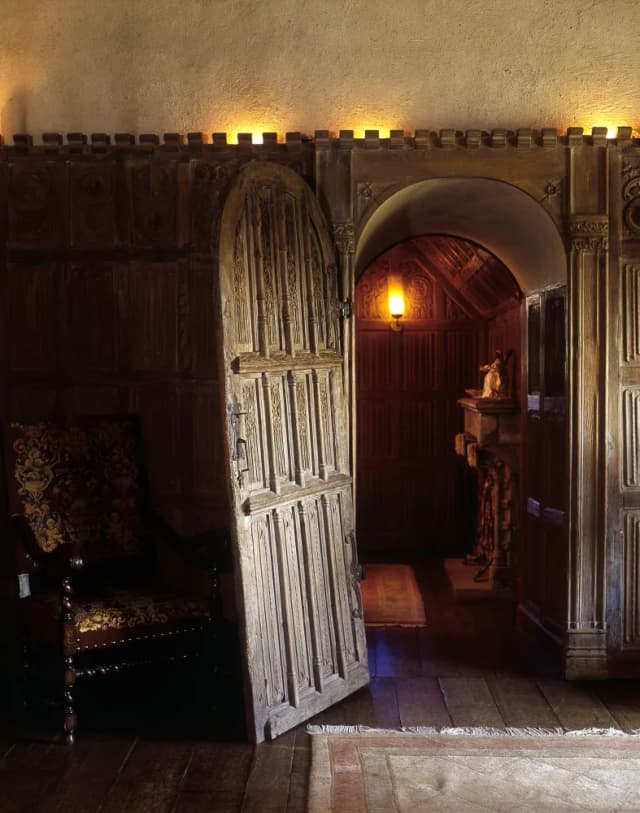 Upper Gothic Parlor & Dining Room