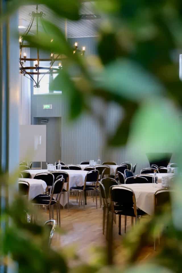 Kreuger wing at Häringe Slott, elegant event space for conferences and meetings.