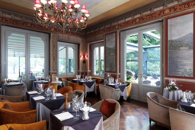 Elegant dining space at Albergo Terminus, perfect for upscale events and intimate gatherings.
