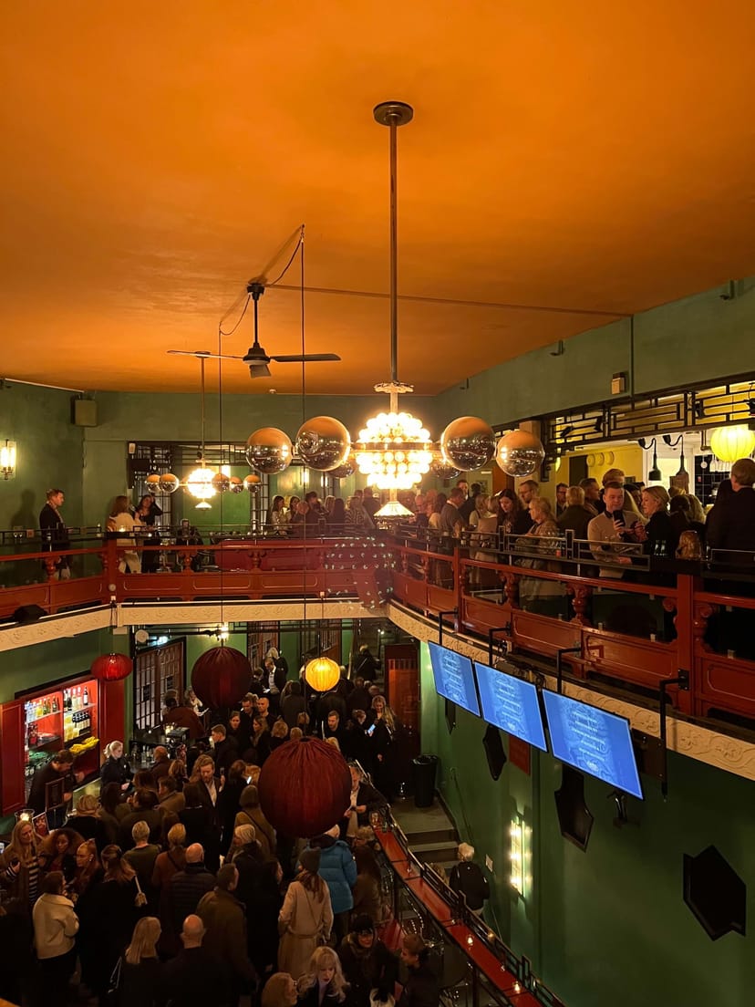 Foajén venue in China Teatern, vibrant space for networking events and social gatherings.