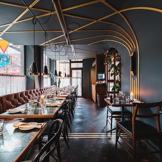 private dining room in Stockholm