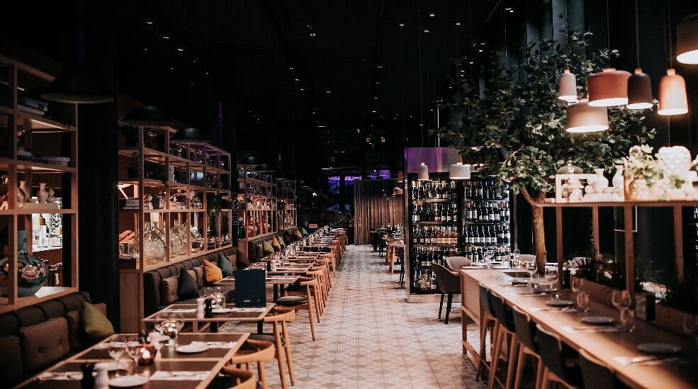 Stylish restaurant setting at The Social Bar & Bistro, ideal for corporate events and gatherings.