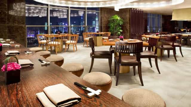 Elegant conference room at Sheraton Shanghai for corporate events and private gatherings.