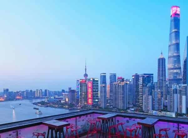 Rooftop lounge