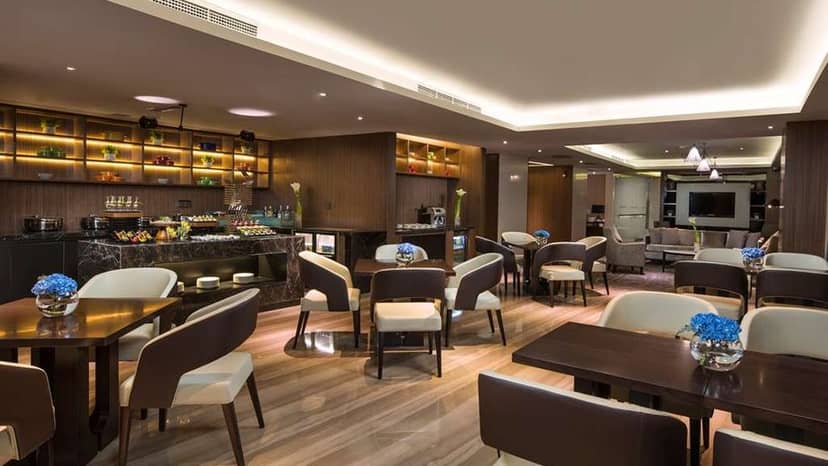 Powerlong ballroom at Radisson Blu Shanghai, elegant space for corporate events and meetings.