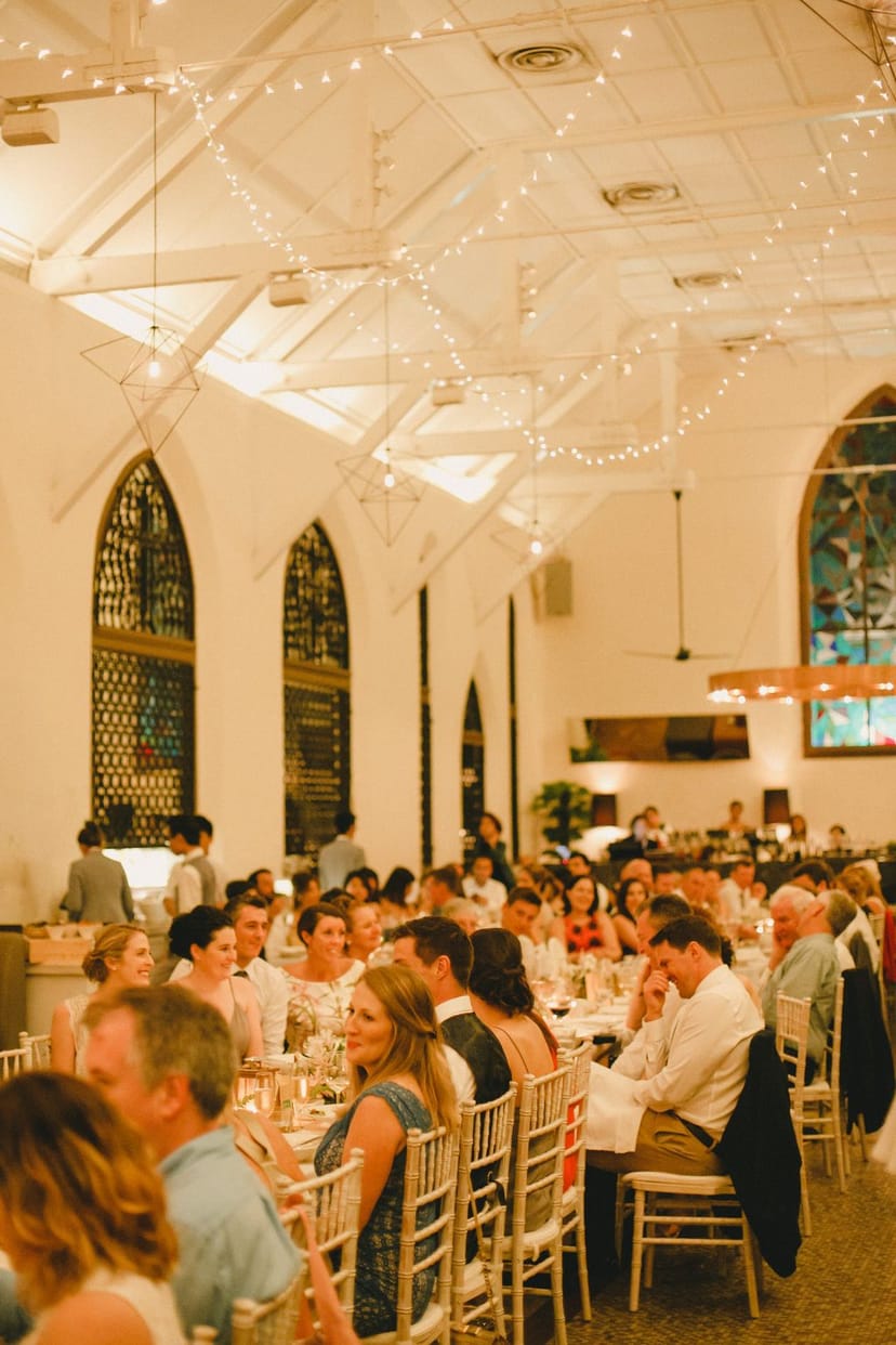 Elegant banquet setting at The White Rabbit, perfect for networking and celebrations.