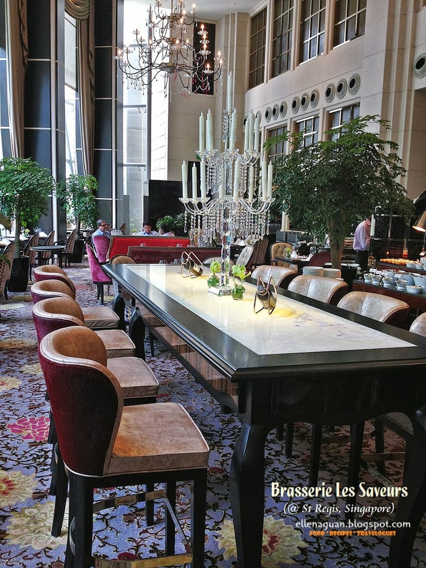 Elegant dining space at The St. Regis Singapore for upscale events and meetings.