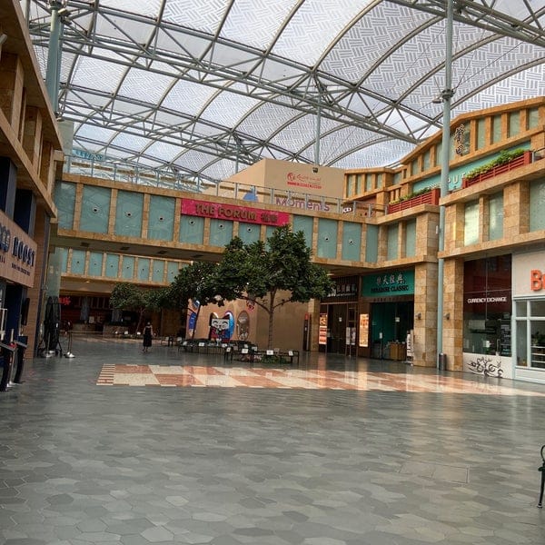 The Forum at Resorts World Sentosa, spacious venue for events and exhibitions.