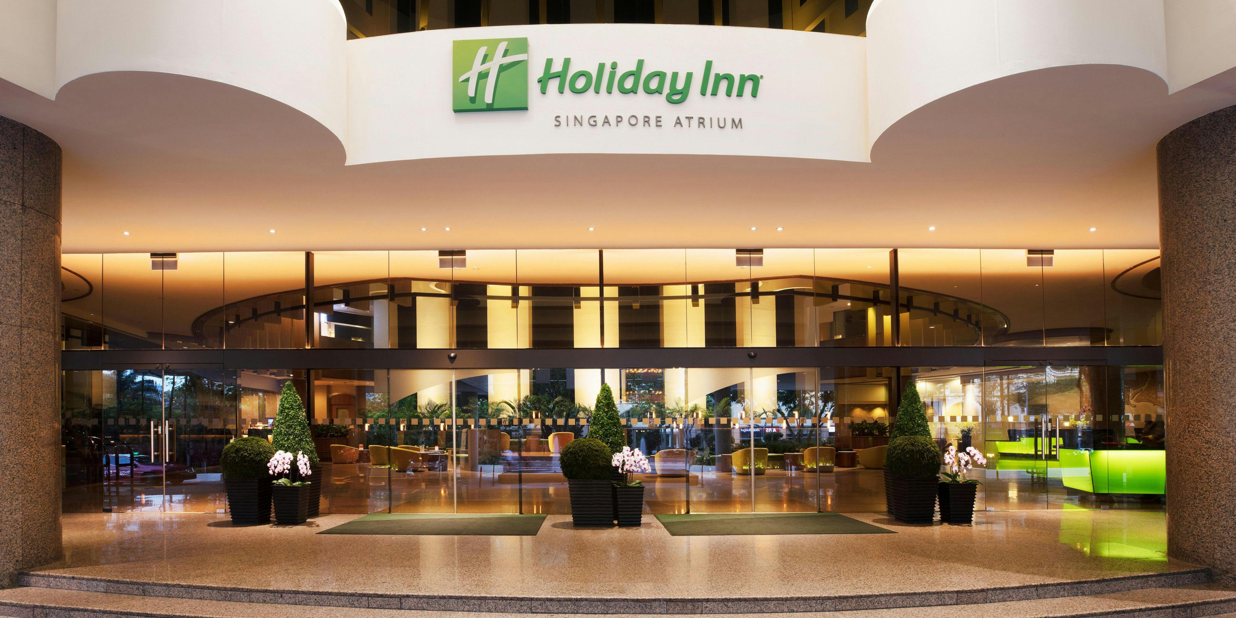 Boardroom entrance at Holiday Inn Singapore Atrium, modern design for corporate events.