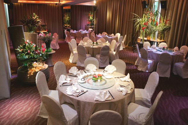 Elegant Jasmine Room at Hotel Fort Canning, perfect for weddings and corporate events.