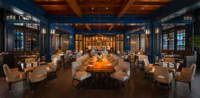 Dining at Raffles Singapore