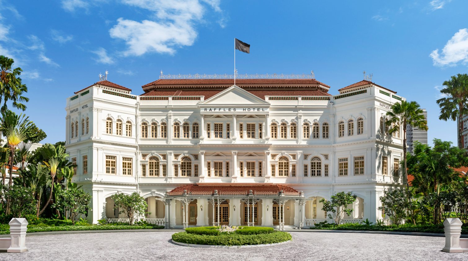 Elegant heritage venue at Raffles Hotels for corporate meetings and social events.