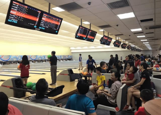 bowling alley