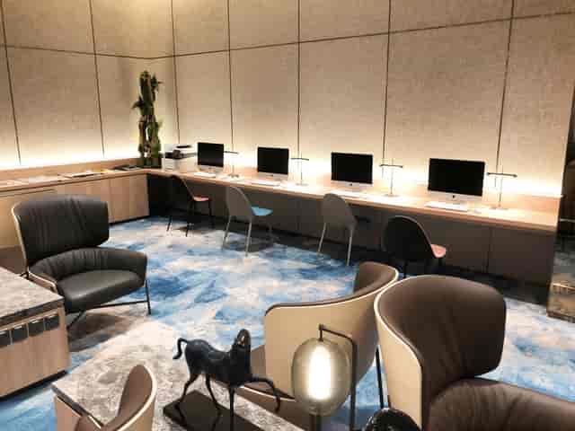 Changi Lounge Meeting Rooms at Jewel Changi Airport, modern workspace for events and meetings.