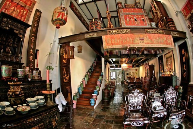Ixora Room at Peranakan Museum, vibrant decor for cultural events and workshops.