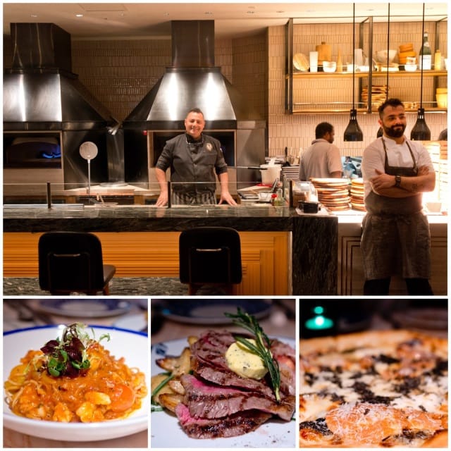 Vibrant restaurant kitchen in Publico, ideal for culinary events and cooking demonstrations.