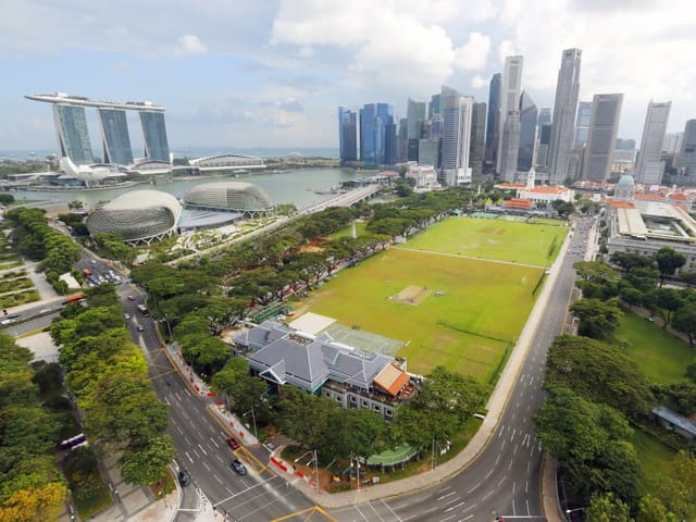 Riverfront Forecourt at Asian Civilisations Museum, ideal for outdoor events and festivals.