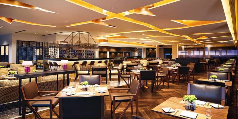 Modern meeting room at The Oberoi, New Delhi, ideal for corporate events and private dinners.