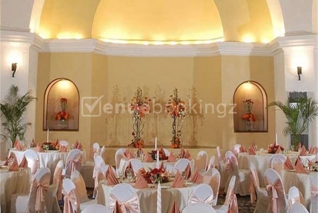 Elegant event space at Vivanta Ambassador, ideal for weddings and formal gatherings.