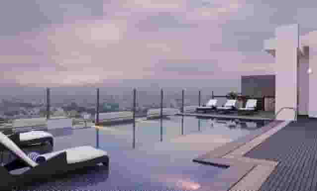 rooftop pool