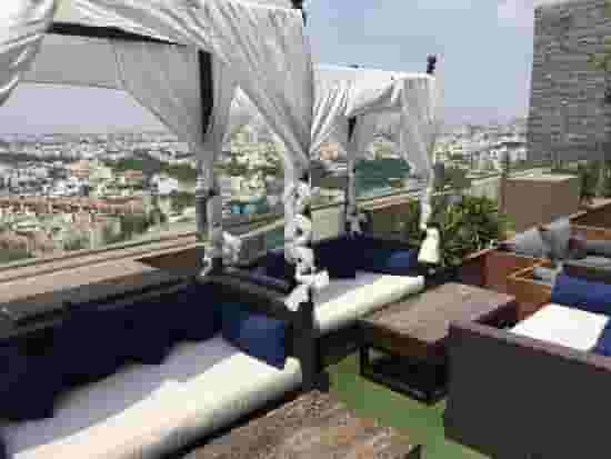 rooftop pool