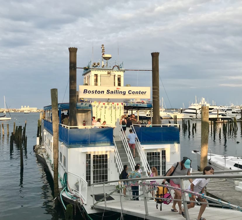 Harbor Cruise at Boston Sailing Center, ideal for waterfront events and networking.