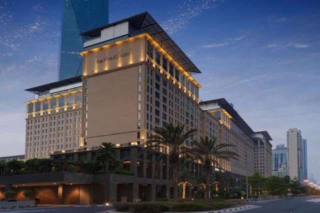 Luxurious Salon 2 at The Ritz-Carlton Dubai, ideal for conferences and events.