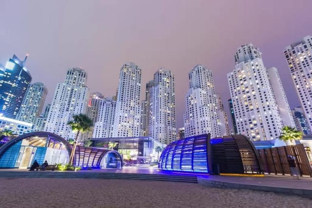 Sadaf Ballroom at Amwaj Rotana, modern venue for events and gatherings in Dubai.