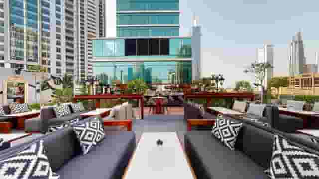 Rooftop lounge