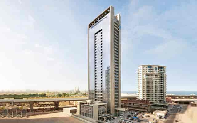 Modern high-rise event space at The First Collection Marina, ideal for corporate gatherings.