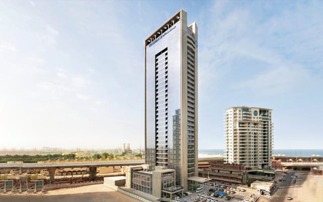 Modern high-rise event space at The First Collection Marina, ideal for corporate gatherings.