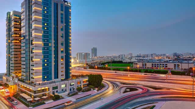 Meeting Plus 4 at Media Rotana, modern venue for upscale meetings and events.