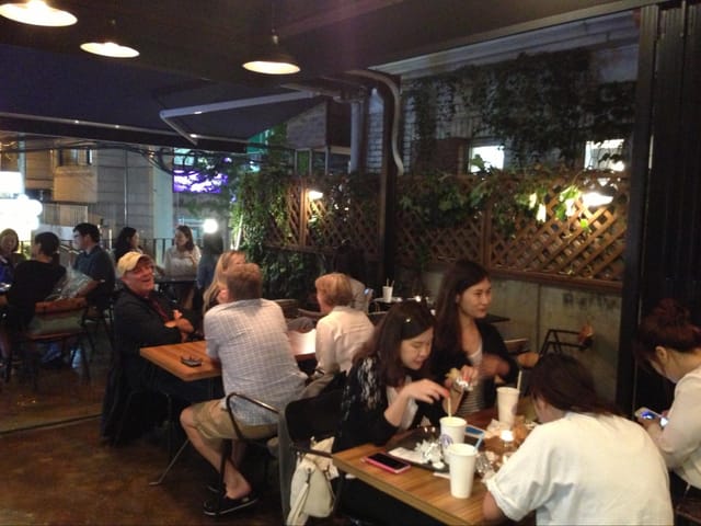 Casual dining at Gusto Taco, perfect for networking and team-building events.