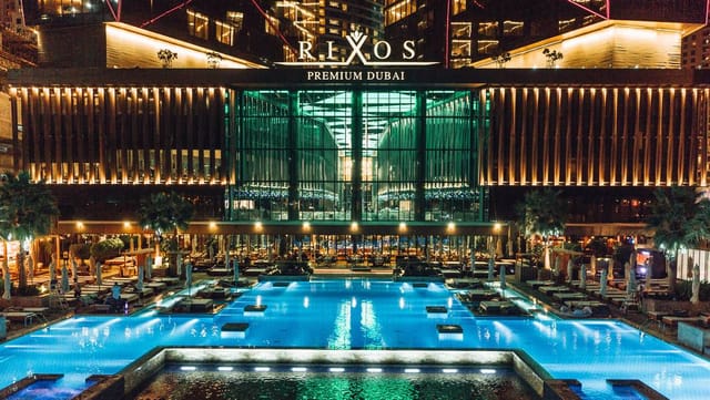 Diamond Ballroom at Rixos Premium Dubai, luxurious venue for corporate events and celebrations.
